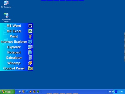 Download Launcher. Astatix Launcher on the Windows XP desktop.